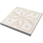Kristal Desenli Karo Taşı 30×30 Bej - Dekor Taşı
