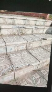 Kristal Desenli Karo Taşı 30×30 Bej - Dekor Taşı