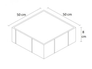 Kırmızı Beton Plak Taşı 50×50 - Görsel 2