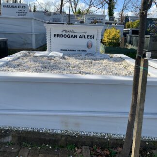 Marmara Mermeri Mezar Taşı