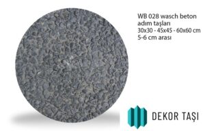 100 Wash Beton Karo Adım Taşı - Görsel 2