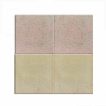 Doğal kaya desenine sahip bej ve pembe tonlarında döşenmiş tretuvar karoları.