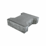 Gri beton kilit taşı dış mekan zemin kaplaması