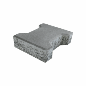 Gri beton kilit taşı dış mekan zemin kaplaması