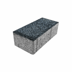 Siyah kumlamalı beton prizma parke taşı dış mekan zemin kaplaması