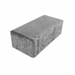 Gri beton prizma parke taşı dış mekan zemin kaplaması