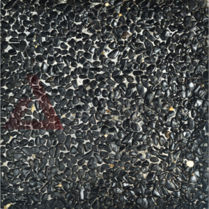 Wash Beton Siyah (Antrasit Çakıllı) 40x40 Karo - Dekor Taşı