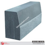 10x20x50 cm Standart Beton Bordür Taşı (Yol ve Kaldırım Tipi) - Dekor Taşı
