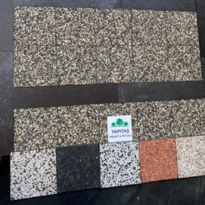 Dalaman Wash Beton Karo 40x40 Doğal Çakıllı Dış Mekan - Dekor Taşı