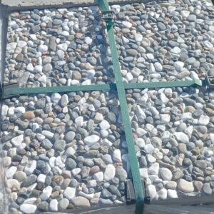 Wash Beton Koyu (Doğal Renkli Çakıllı) 40x40 Karo - Dekor Taşı