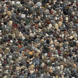 Wash Beton Çakıllı Karo 40x40x4 cm Bahçe ve Dış Mekan Zemin Taşı - Dekor Taşı