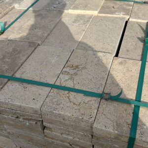 15x30x3 cm Doğal Split Yüzey Traverten Zemin Döşeme Taşı - Kaymaz (Anti-Slip)