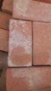 10x20x4 cm Kırmızı Fırınlanmış Dekoratif Taban Tuğlası Yüksek Mukavemetli Zemin Döşeme - Dekor Taşı