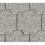 Kumlamalı Siyah Wash Beton Kilitli Taş