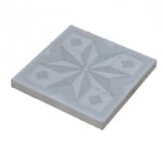 Kristal Desenli Karo Taşı 30×30 Bej - Dekor Taşı