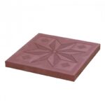 Kristal Desenli Karo Taşı 30×30 Bej - Dekor Taşı