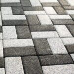 15x15 cm Kumlamalı Dekoratif Beton Parke Taşı - Dekor Taşı