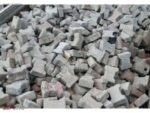 15x15 cm Kumlamalı Dekoratif Beton Parke Taşı - Dekor Taşı