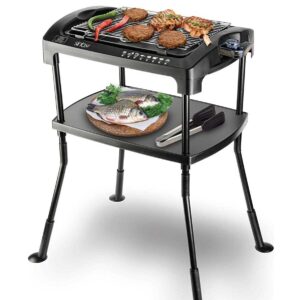 SinboSiyah Elektrikli Ayaklı Izgara Sbg-7102a