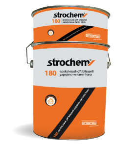 STROCHEM 185 Epoksi Esaslı 3 Bileşenli Yapıştırıcı ve Tamir Harcı