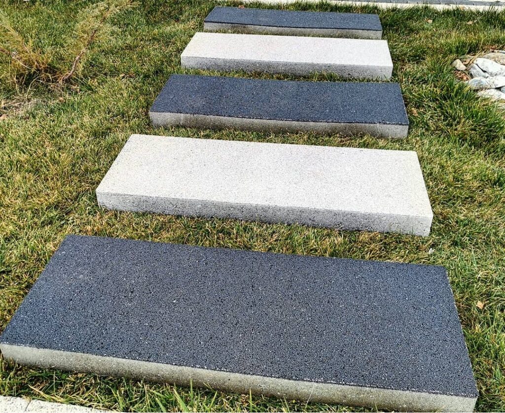 kaymaz beton adım taşı modeli