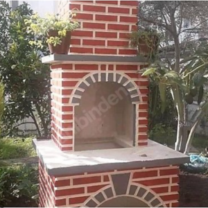 Aktaş Bahçe Mangalı Taştan Yapılmış