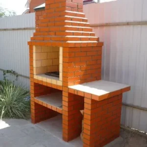 Köşeli Tuğla Barbekü