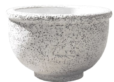 Mozaikli Beton Saksı 60x60x40 60 kg