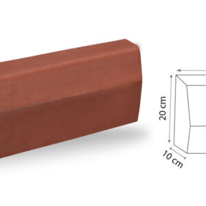 Kırmızı Bordür Dekor Taşları 50*20*12*9 İstanbul Metre Fiyat