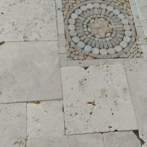 Doğal zemin traverten taşı