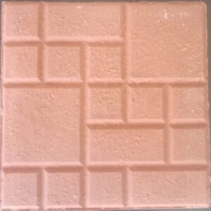 30x30x3 cm Çifteköprü modeli bahçe karo taşı