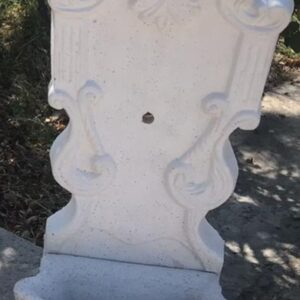 Beton çeşme Osmanlı motif