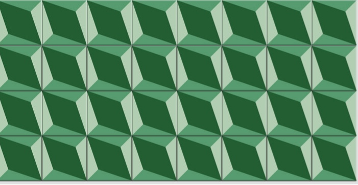 Yazılı Desenli Karo