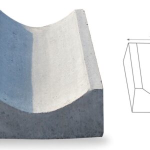 Oluk Taşı 25x50*8 cm