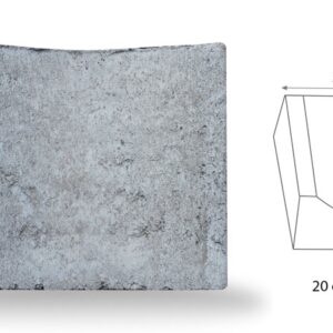 Oluk Taşı 25x40x12 Kırmızı