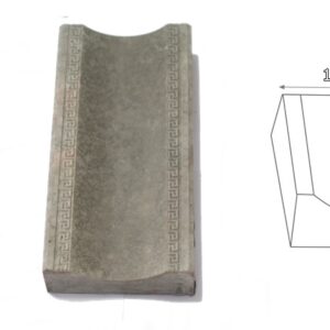 Oluk Taşı 10 Ebat: 15×30 cm - Dekor Taşı