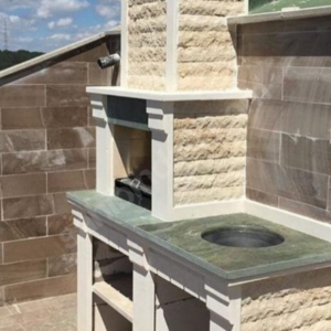 Aktaş Mini Bahçe Şöminesi