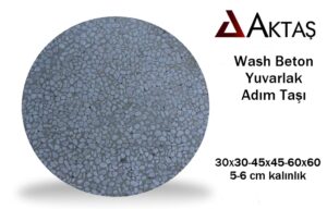 Doğal Adım Taşı – Beton Adım Taşı - Dekor Taşı