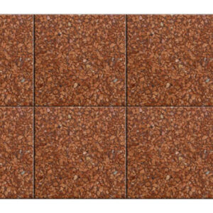 40x40 Wash Beton Kırmızı Mozaik Zemin Kaplama Karoları