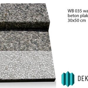 WB 035 wash beton beton plaka 30x50 - Dekor Taşı