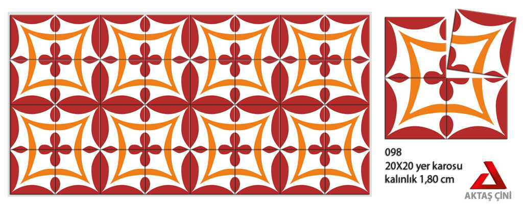 Bavyeralı Desenli Yer Karosu