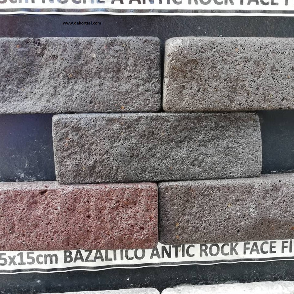 5X15  Bazaltico Antic Rock face Filesiz