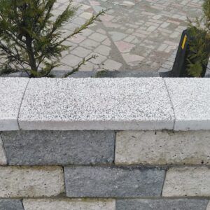 Beyaz Kumlamalı Beyaz Harpuşta 25x50 - Dekor Taşı