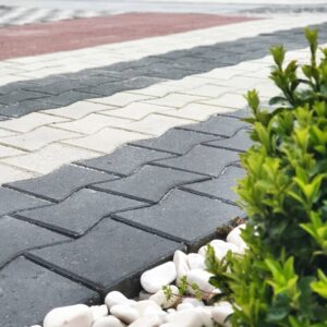 Dekor Kilit Taşı BlackWhite