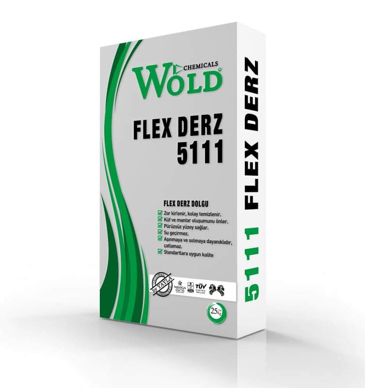 Derz Dolgu Renkli Flex Wold