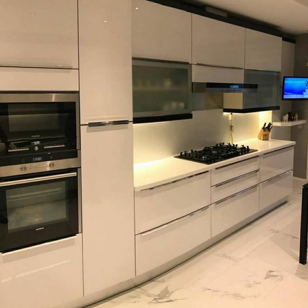 Mutfak Dolabı Bademce Modeli