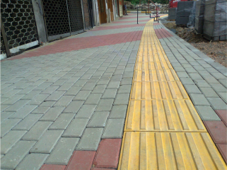 Görme Engelli Yürüme Yolu Taşı – Görme Engelli Yön Taşı (Hissedilebilir Yüzey)