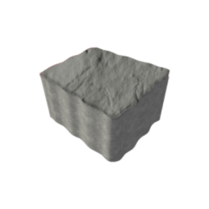 Gri Antik Begonit Parke Taşı 10 x Standart Boy x 8 cm (m² Fiyatı)