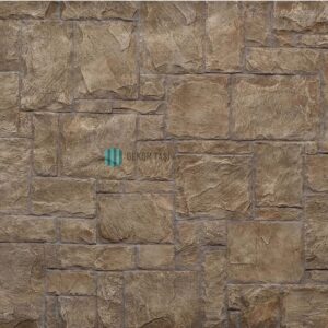 Kahverengi Kayrak Taş Duvar paneli