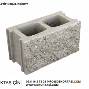 Dekoratif Kırma Briket
